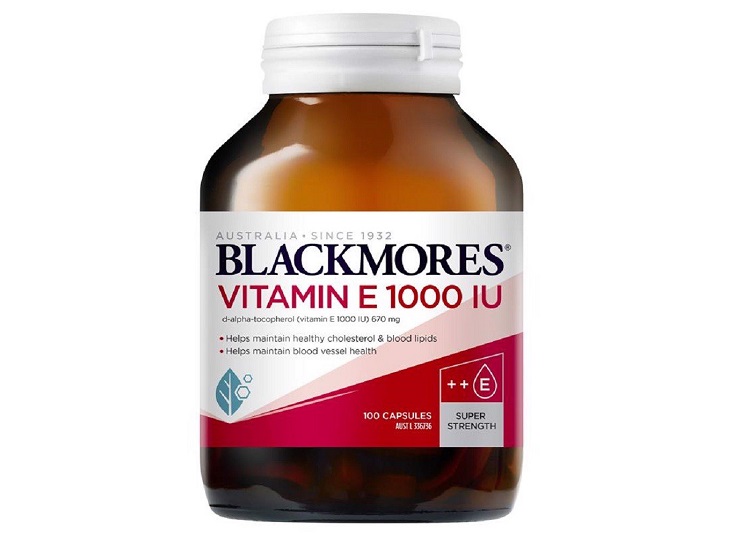viên uống đẹp da vitamin E Blackmore Natural Vitamin E - được nhiều người tin dùng