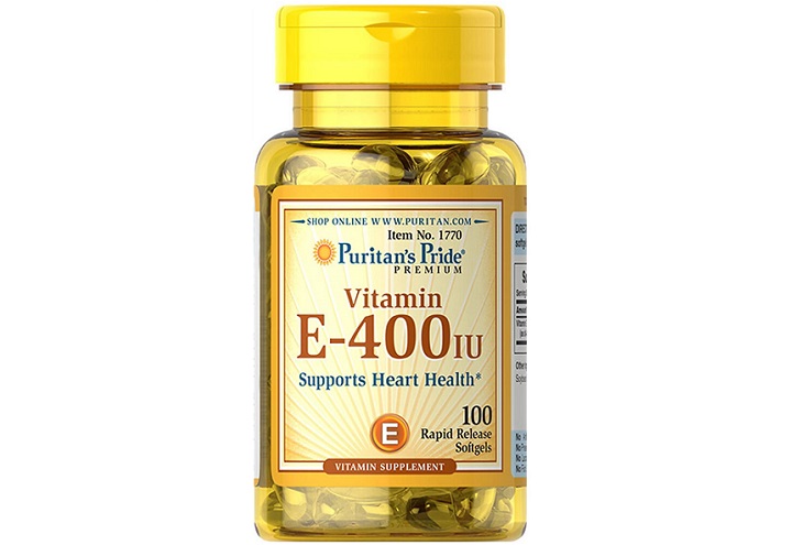viên uống đẹp da vitamin E Viên uống đẹp da Vitamin E 400 IU Puritan's Pride