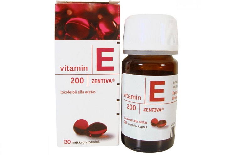 viên uống đẹp da vitamin E Vitamin E đỏ Zentiva của Nga an toàn, hiệu quả cao