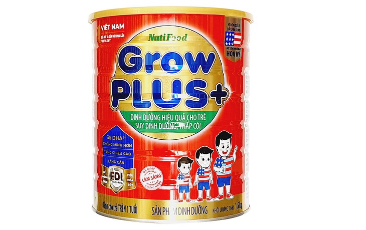 Sữa Grow Plus hộp đỏ tăng cân tự nhiên cho bé