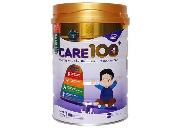 Care 100+ tăng cân, tăng chiều cao