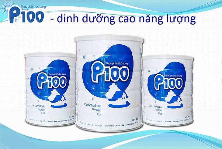 Sữa P100 tăng cân, hỗ trợ phát triển trí thông minh
